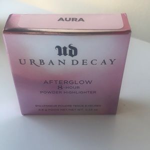 Urban Decay afterglow highlighter.